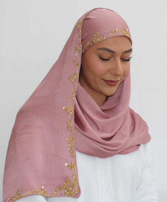 Orient - Hijab Satin Rose